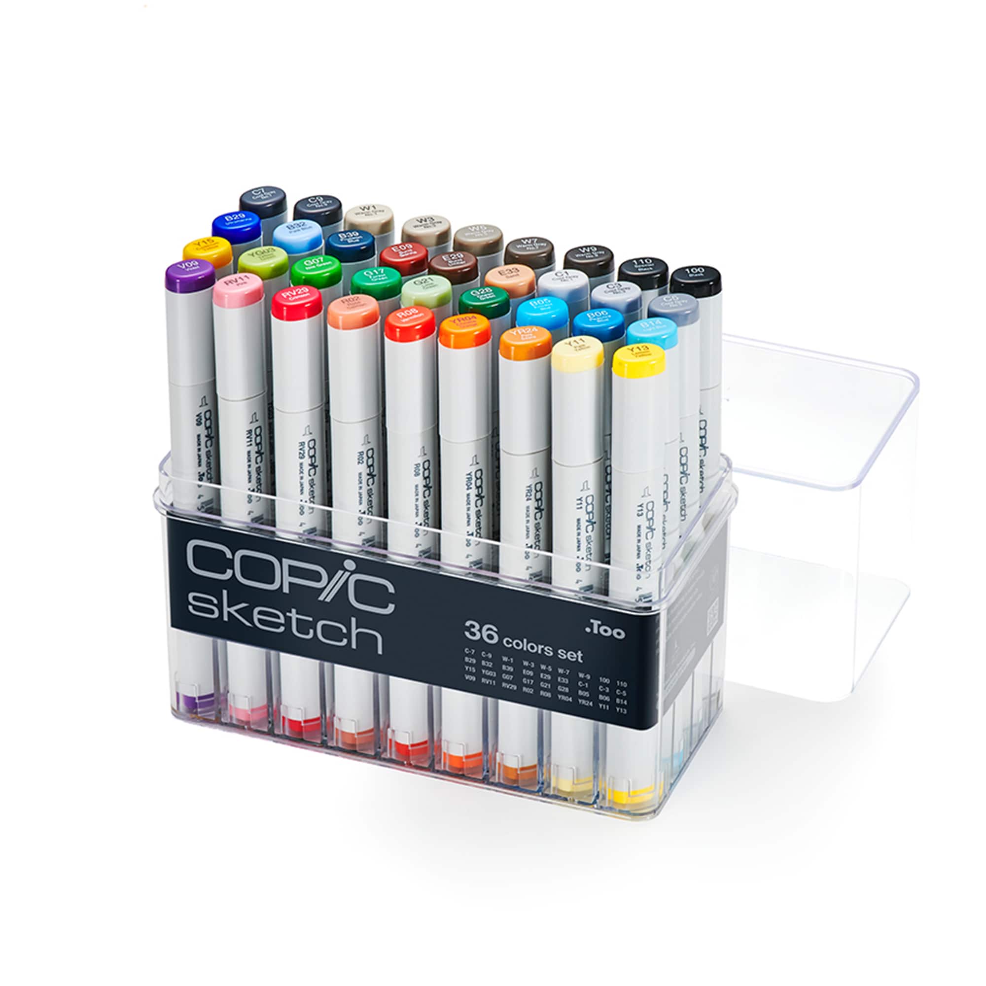 Copic® Sketch 36 Piece Manga Illustration Set